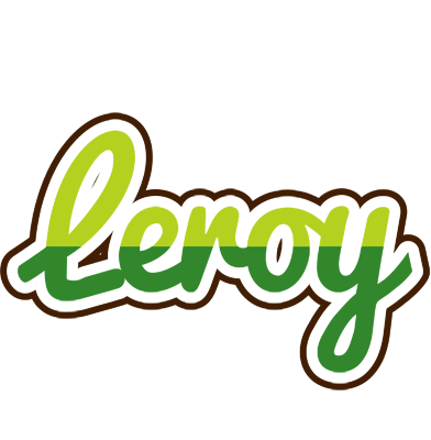 Leroy golfing logo