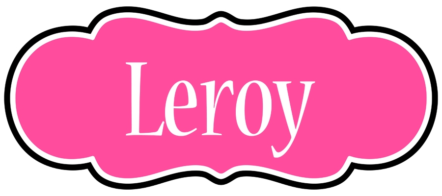 Leroy invitation logo