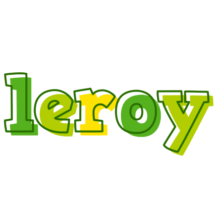 Leroy juice logo
