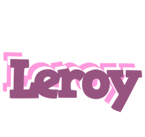 Leroy relaxing logo