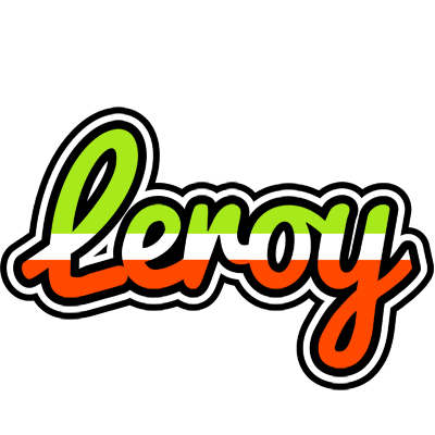 Leroy superfun logo