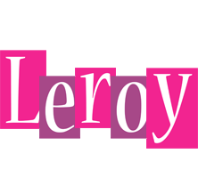 Leroy whine logo