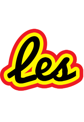 Les flaming logo