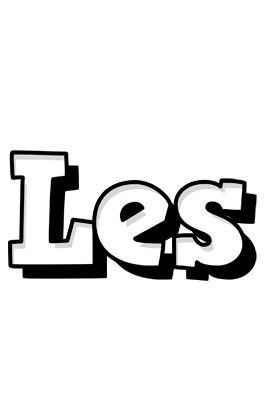 Les snowing logo