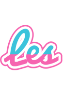Les woman logo