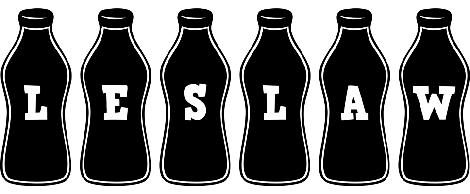 Leslaw bottle logo