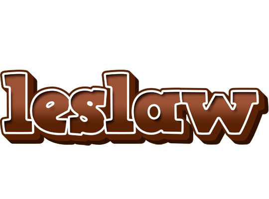 Leslaw brownie logo