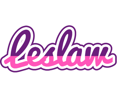 Leslaw cheerful logo