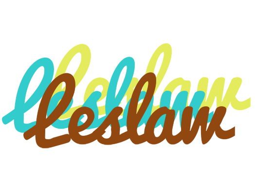 Leslaw cupcake logo