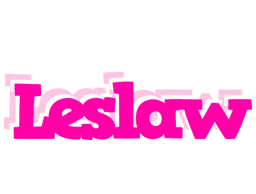 Leslaw dancing logo