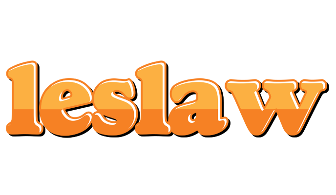Leslaw orange logo
