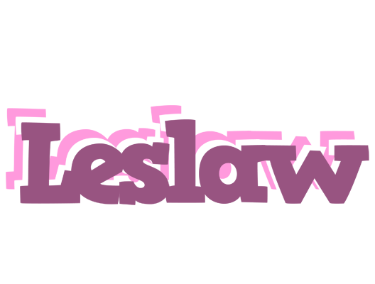 Leslaw relaxing logo
