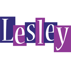 Lesley autumn logo