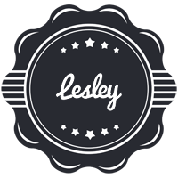 Lesley badge logo