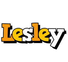 Lesley cartoon logo
