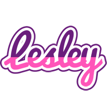 Lesley cheerful logo