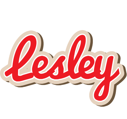 Lesley chocolate logo