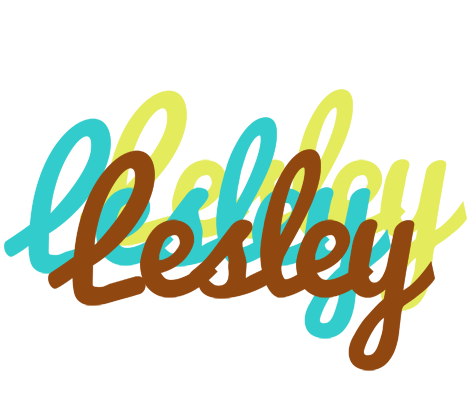 Lesley cupcake logo