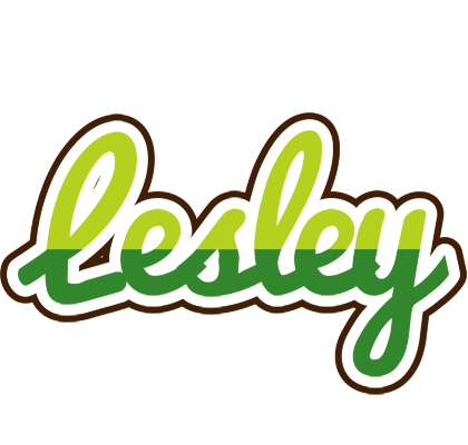 Lesley golfing logo