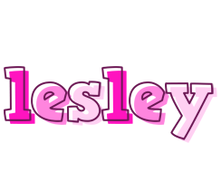 Lesley hello logo