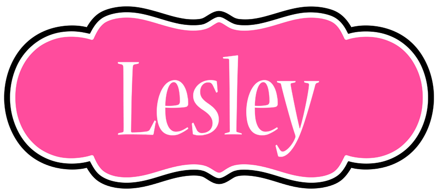 Lesley invitation logo