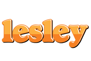 Lesley orange logo