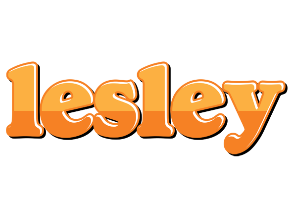 Lesley orange logo