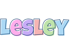Lesley pastel logo