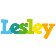 Lesley rainbows logo