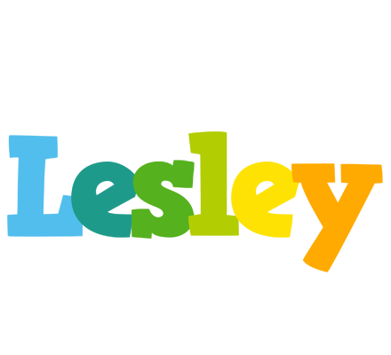 Lesley rainbows logo