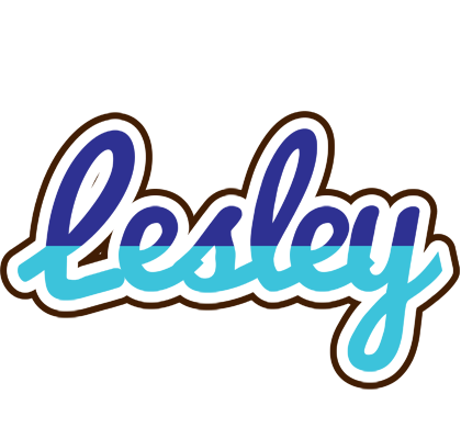 Lesley raining logo