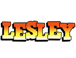 Lesley sunset logo