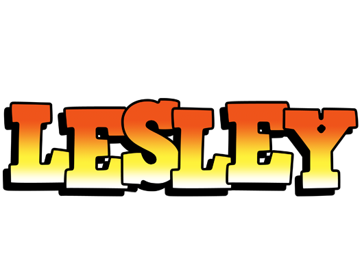 Lesley sunset logo