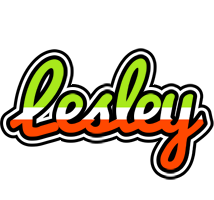 Lesley superfun logo