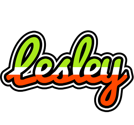 Lesley superfun logo