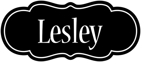 Lesley welcome logo