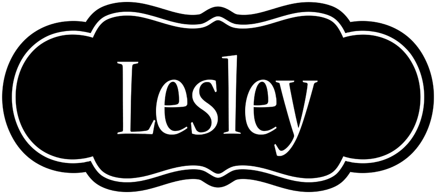 Lesley welcome logo