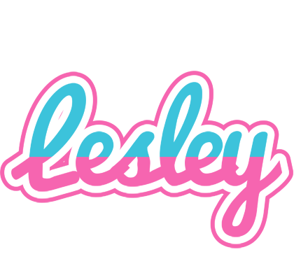 Lesley woman logo