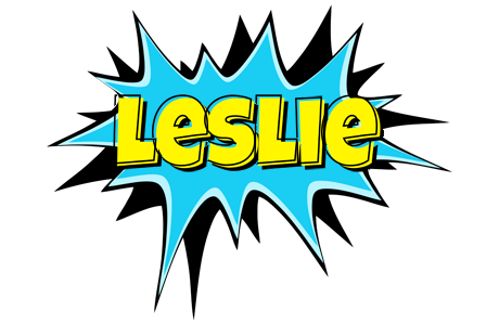 Leslie amazing logo