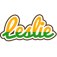 Leslie banana logo