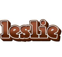 Leslie brownie logo
