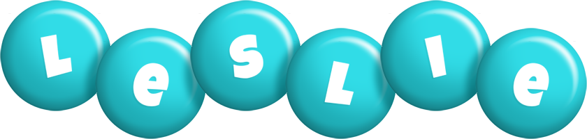 Leslie candy-azur logo