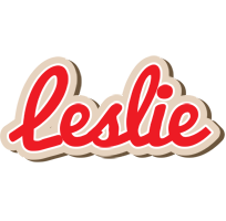 Leslie chocolate logo