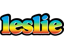 Leslie color logo