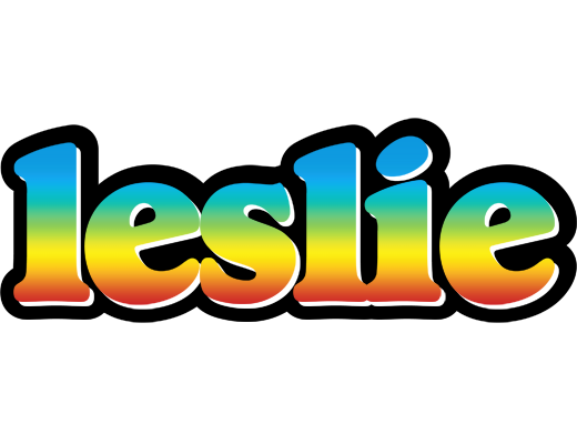 Leslie color logo