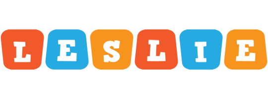 Leslie comics logo