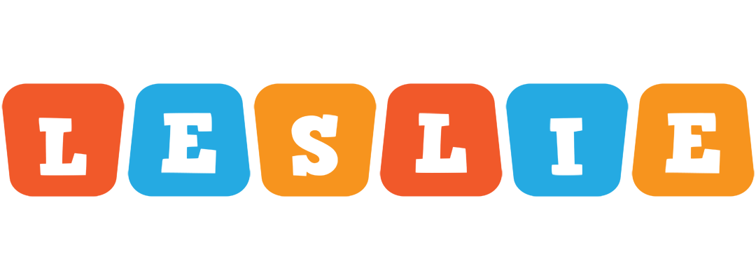 Leslie comics logo