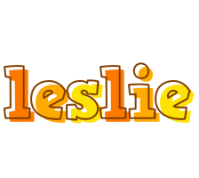 Leslie desert logo