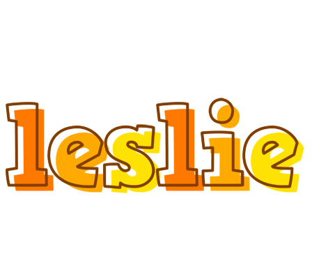 Leslie desert logo
