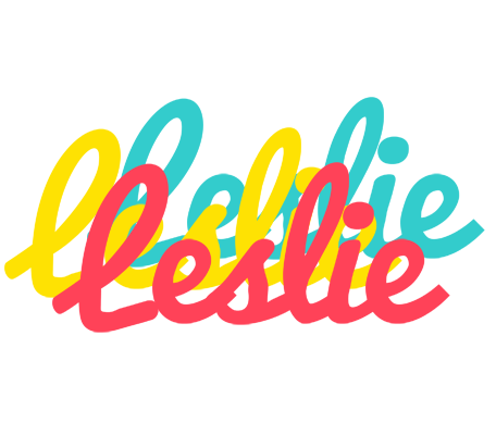 Leslie disco logo